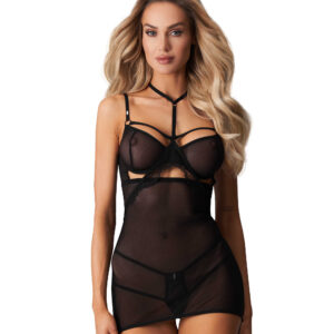 Arrowel Nightdress - Black