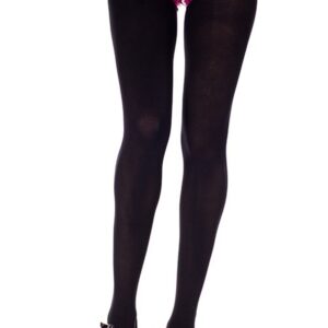 Opaque black microfiber tights - MH2200BLK