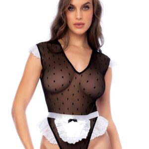 Sexy maid costume - MAL60027ASHW