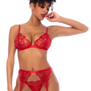 3-piece red set - MAL8893RD