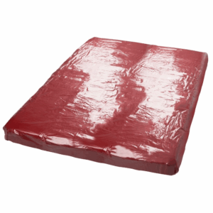 Red vinyl bed sheet 200 x 230 cm - R250422