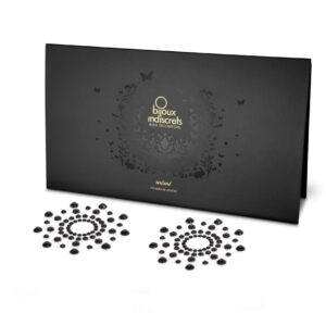 Mimi - Bijoux de seins Strass - Noir