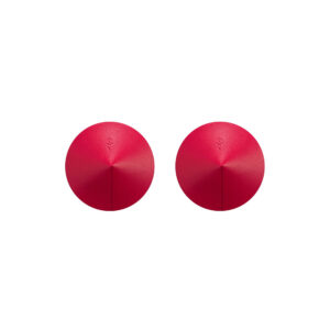 Sublimie paire de cache-tétons rouges PREMIUM